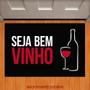 Imagem de Tapete Capacho - Seja Bem Vinho