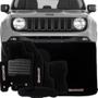 Imagem de Tapete Carpete Tevic Completo Jeep Renegade 2015 16 17 18 19 Com Porta Mala