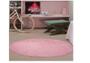 Imagem de Tapete classic redondo 100 rosa bebe - 20901