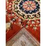 Imagem de Tapete Classico Oriental Vermelho 200X250 Cm Medalhão Persa 