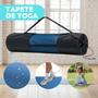 Imagem de Tapete Colchonete Yoga Ginastica Pilates Academia 170x60cm 0,5mm Espessura Super Confortável