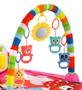 Imagem de Tapete de Atividades Infantil Multifuncional Piano Musical Circo Rosa - Color Baby