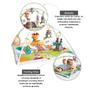 Imagem de Tapete de Atividades Tiny Love Into The Forest - Gymini com 2 Arcos Modulares