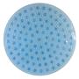 Imagem de Tapete de Banheiro Aqua-Spa Redondo Azul Cristal