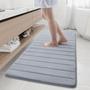 Imagem de Tapete de banho viscoelástico Buganda Memory Foam Ultra Soft Bath Mat