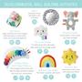 Imagem de Tapete de Bebê The Peanutshell - Tummy Time 0-6 Meses com Brinquedos