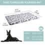 Imagem de Tapete de cama Dog Crate Pad reversível VANKEAN para cães e gatos