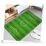 Imagem de Tapete de Campo de Futebol Gramado de Capacho Tamanho 58x38 para Decoração Quarto de Menino Jogador