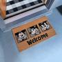 Imagem de Tapete de capacho Gertmenian Disney Mouse Coir Mouse 20x34cm, pacote com 2