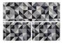 Imagem de Tapete De Cozinha Antiderrapante Geométrico Jogo De 3 Peças mosaico