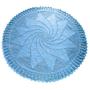 Imagem de Tapete de crochê Barbante Supremo Azul Claro: um toque de artesanato e personalidade para a sua casa