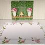 Imagem de Tapete De Festa Em Lona Flores 1,50 x 2,00m