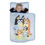 Imagem de Tapete de Soneca Infantil NoJo Bluey com Travesseiro e Cobertor