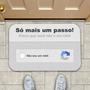 Imagem de Tapete Decorativo Captcha Eu não sou Robô