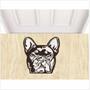 Imagem de Tapete decorativo Rosto Do Cachorro Bulldog Frances 60X60 cm