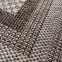 Imagem de Tapete eco nature 2,00 x 2,50 sala quarto moderno fácil lavagem resistente j. serrano (moldura-marrom)