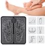 Imagem de Tapete Eletrico Massageador Relaxante De Pes Massagem Relaxante Muscular Alivia Dores Bem Estar Reflexologia