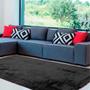 Imagem de Tapete Fancy Shaggy 1,50m x 1,00m Chumbo