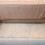 Imagem de tapete felpudo passadeira cru boho beira de cama 1.40 X 0.50 em algodão Premium