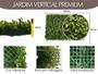 Imagem de Tapete folhagem artificial p/ parede planta amendoim 40x60cm