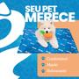 Imagem de Tapete Gelado Pet Refrescante 65x50 Cachorro Gato Portátil Verão Dias Quentes Calor Viagem MecG Pet