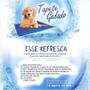 Imagem de Tapete Gelado Refrescante Cães e Gatos Azul BBB Pet 50x40cm