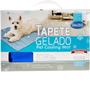 Imagem de Tapete Gelado Tamanho M, 50cmx60cm Chalesco para Cães, Azul