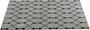 Imagem de Tapete Grid 1,00x1,50m Scandinavia Geométrico Branco Preto
