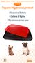 Imagem de Tapete Higiênico Cães Sanitário Canino Xixi Dog Banheiro Pet Lavável 64x43 cm Reutilizável Ambiente Livre De Odores