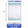 Imagem de Tapete Higiênico Para Cachorro Cães Gatos Adultos e Filhotes Todos os Portes K9 80x60cm com 30 Unidades