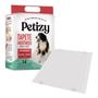 Imagem de Tapete Higiênico Para Cães Kit de Tapetes Descartável Para Pets Cachorro e Gato Pacote Com 14 Unidades De Tapete Higiênico Grande 60 x 60 cm Petizy