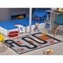 Imagem de Tapete Infantil 1,00X1,50 Antiderrapante Quarto Preto I-91 - Lancer