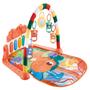 Imagem de Tapete Infantil Estimula Musical Dino + Kit Manicure Higiene