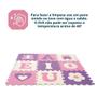 Imagem de Tapete Infantil Eva Letras Rosa 9 Placas 0811 - Nig