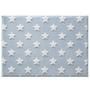 Imagem de Tapete Infantil Jolitex Mimo Estrelas Azul 0,70Cm X1,00Cm