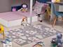 Imagem de Tapete Infantil Menina Quarto Nuvem 1,00x1,50cm Macio Lancer