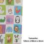 Imagem de Tapete Infantil Tatame Emborrachado Duplaface 1,2 x 1,8m 8mm (Animais Felizes)