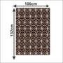 Imagem de Tapete Jacquard Antiderrapante 1,32x3,00 Cannes