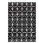 Imagem de Tapete Jacquard Cannes 1,35 m x 1,00 m antiderrapante - Preto