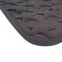 Imagem de Tapete Memory Foam Banheiro 60x40cm Poliéster Antiderrapante Estrelas - 4321 Mor