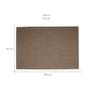 Imagem de Tapete Natural Retangular Sisal (70x300cm) Camelo