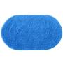 Imagem de Tapete Oval Allegro Azul Turquesa - 60cm x 40cm