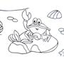 Imagem de Tapete Para Colorir Fundo Do Mar - Kits For Kids