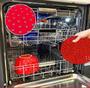 Imagem de Tapete para Fritadeira Eletrica Redondo 20cm - Forro Air Fryer - Ar frai - airfryer - Silicone reutilizável - PANAMI