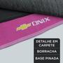 Imagem de Tapete para Onix 2012 a 2019 Borracha Preto com Detalhe Rosa Jogo 3 Peças Automotivo