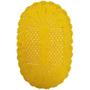 Imagem de Tapete Para Porta Cozinha Sala Quarto Apartamento Casa Croche Feito A Mão Artesanato Oval Amarelo