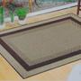 Imagem de Tapete Para Sala Quarto Escritorio Sisal 1,50x2,00m Marrom Bege 2m Lancer