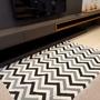 Imagem de Tapete Para Sala Zig Zag 2,00x1,50 Com Antiderrapante