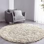 Tapete Pelo Alto Felpudo Peludo Macio Anti Derrapante Alérgico Pérola Nude Redondo 60 cm Sala Quarto Escritório - Tapetes Saturs Imagem de Tapete Pelo Alto Felpudo Peludo Macio Anti Derrapante Alérgico Pérola Nude Redondo 60 cm Sala Quarto Escritório