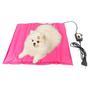 Imagem de Tapete Pet Térmico Elétrico 45x35cm Almofada Cama Quente Filhotes Cães Gatos EASY Rosa - StyllusTerm